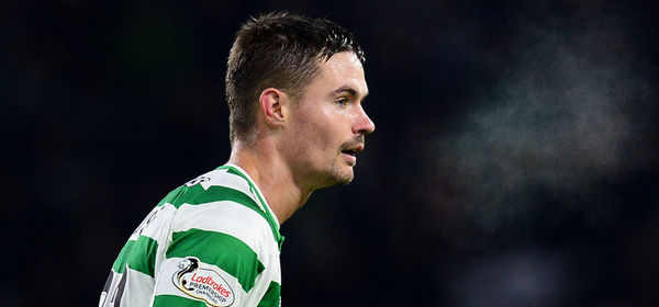 GLASGOW, SCOTLAND - JANUARY 23: Mikael Lustig of Celtic in action during the Ladbrokes Scottish Premiership match between Celtic and St Mirren at Celtic Park on January 23, 2019 in Glasgow, Scotland. (Photo by Mark Runnacles/Getty Images)